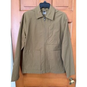 Men's VRST Chore Jacket Limitless Canvas Brown Spice UPF 50+ Size Small NWT